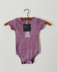 New Hampshire Baby Bodysuit - Purple