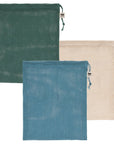 Le Marche Pine Mesh Produce Bags Set of 3