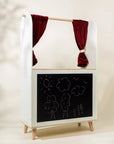 Wooden Play Market & Theater Stand