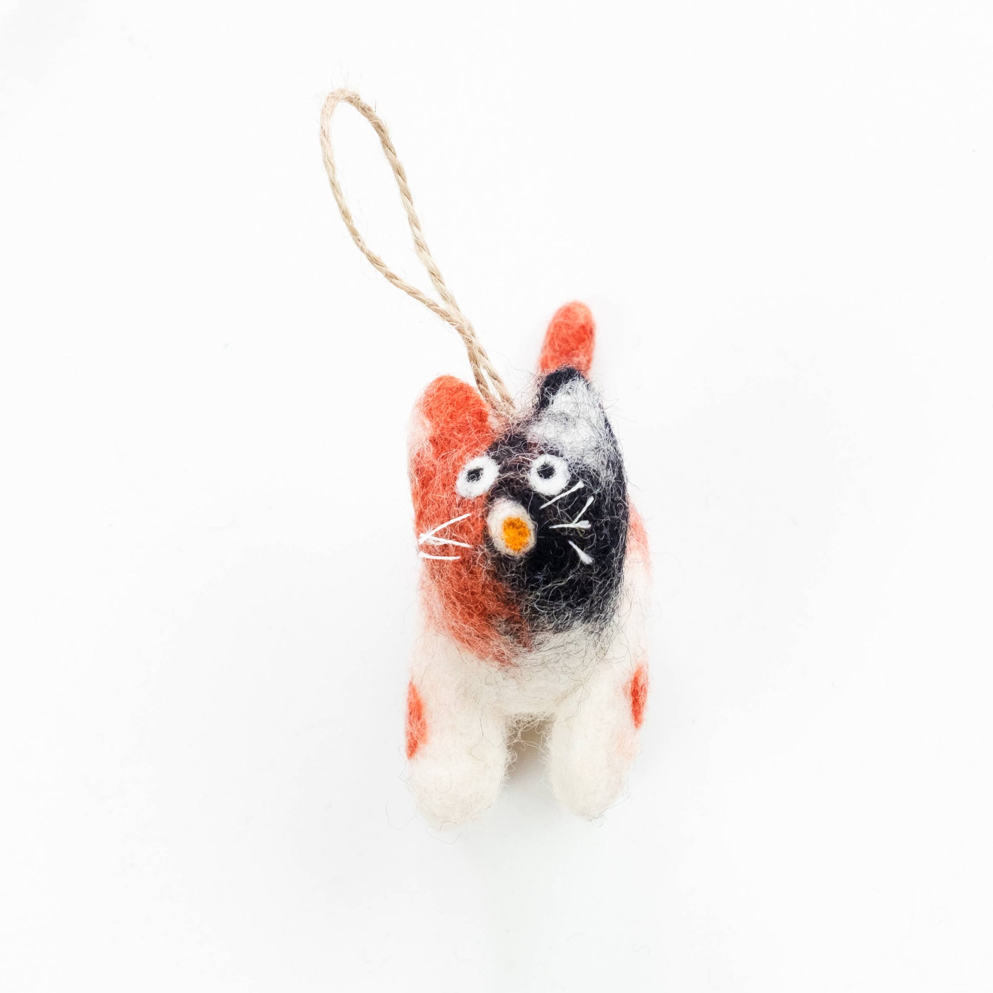 The Winding Road - Ornament - Little Felt Cats - 5 Assorted Pieces