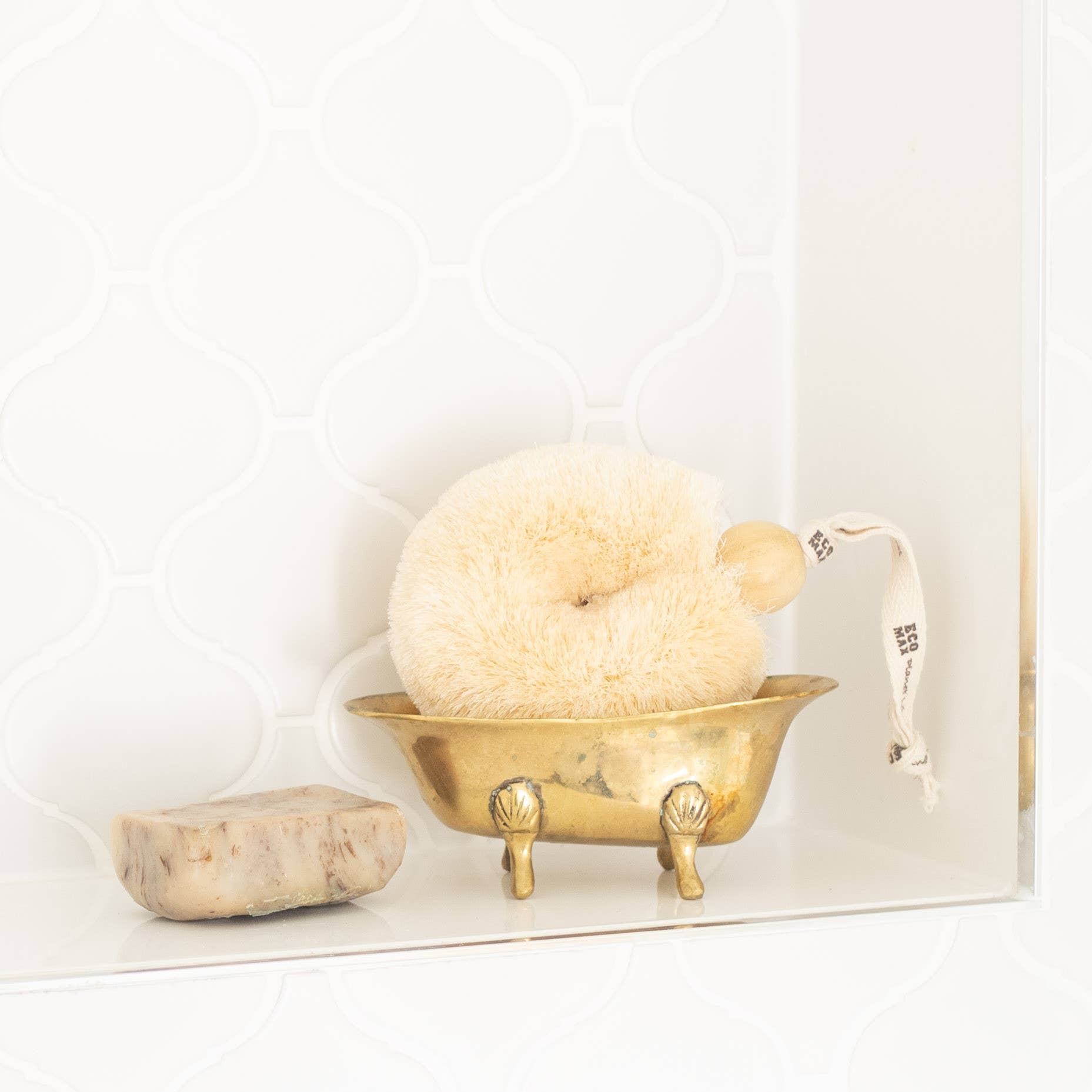 Ethical Global - Spa Shower Puff Body Brushes - Handmade - All Natural