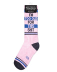 I'm Too Old For This Shit Gym Crew Socks