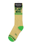 Plant Nerd Gym Crew Socks