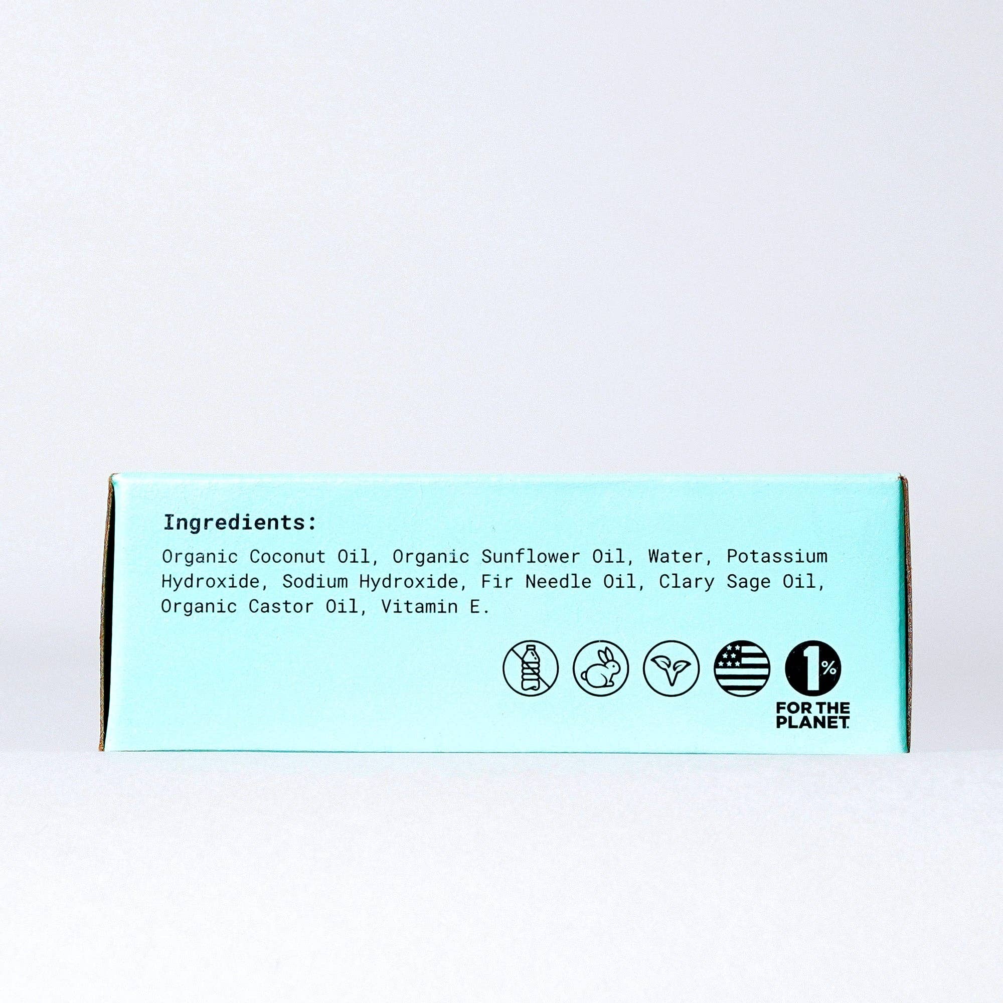Canary Clean Products - Fir Needle + Sage Concentrated Hand Soap Refill Bars