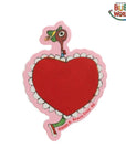 Three Potato Four - 3P4 x Richard Scarry® Valentine - Lowly Heart Doily Sticker