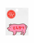 Japanese Retro DieCut Sticker