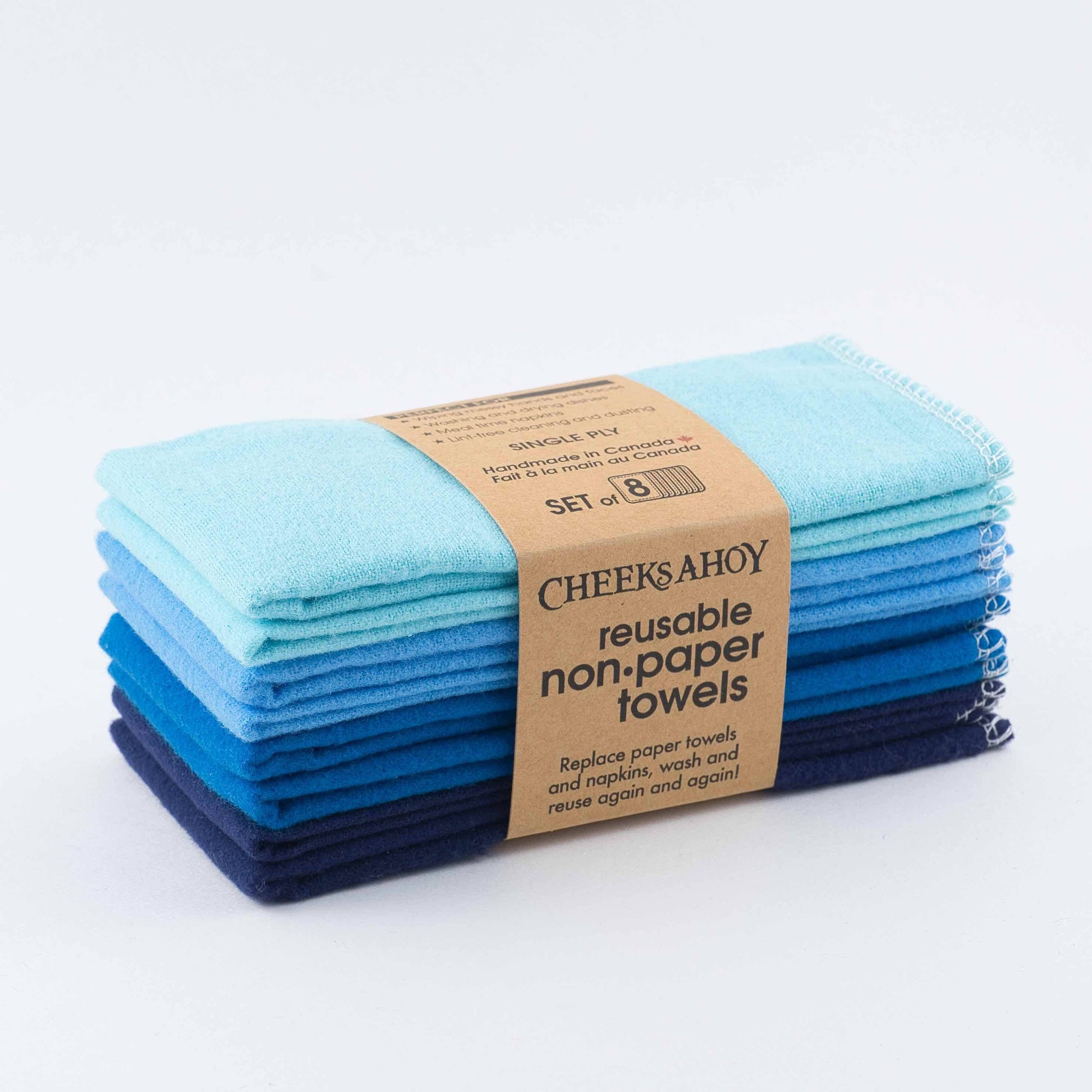 Reusable Non-Paper Towels - Single-Ply