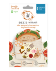 Bee's Wrap - Sandwich Wrap - Meadow Magic, Vegan Wax