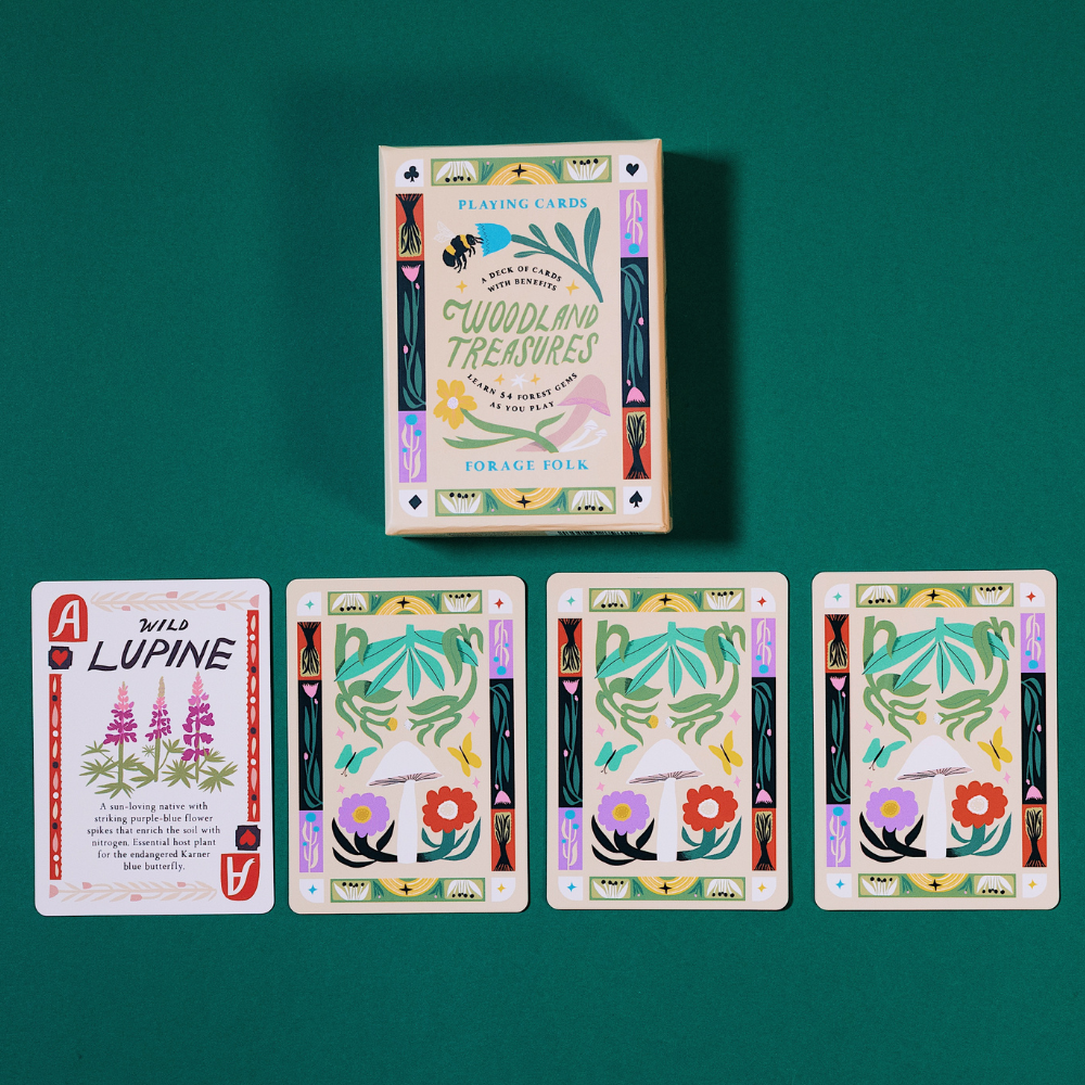 Woodland Treasures Nature Playing Card Deck
