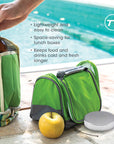 Outset Stainless Steel Round Ice Packs, Set of 2, 3.75"