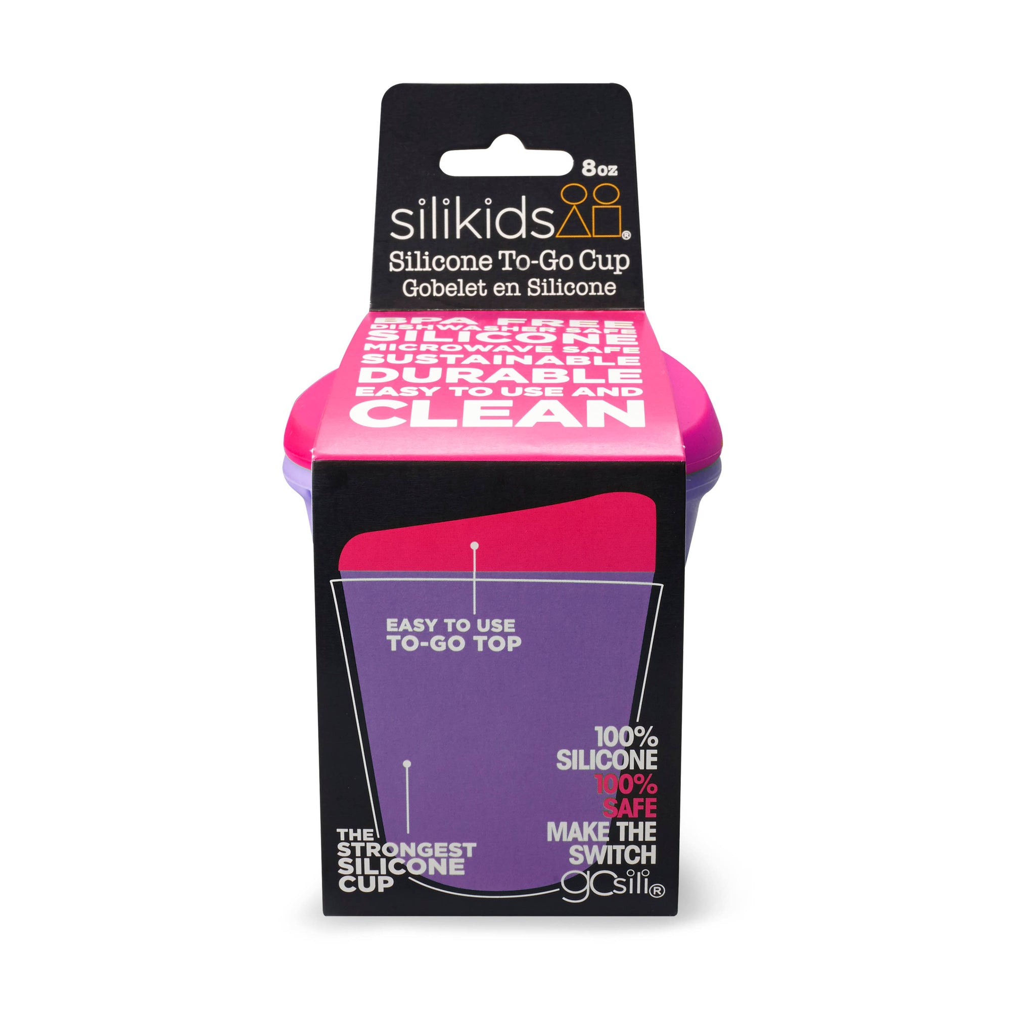 8 oz Silicone Kids To Go Travel Cup