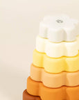 Set of 6 Silicone Stackable Flowers