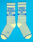 Easily Distracted By Birds Gym Crew Socks