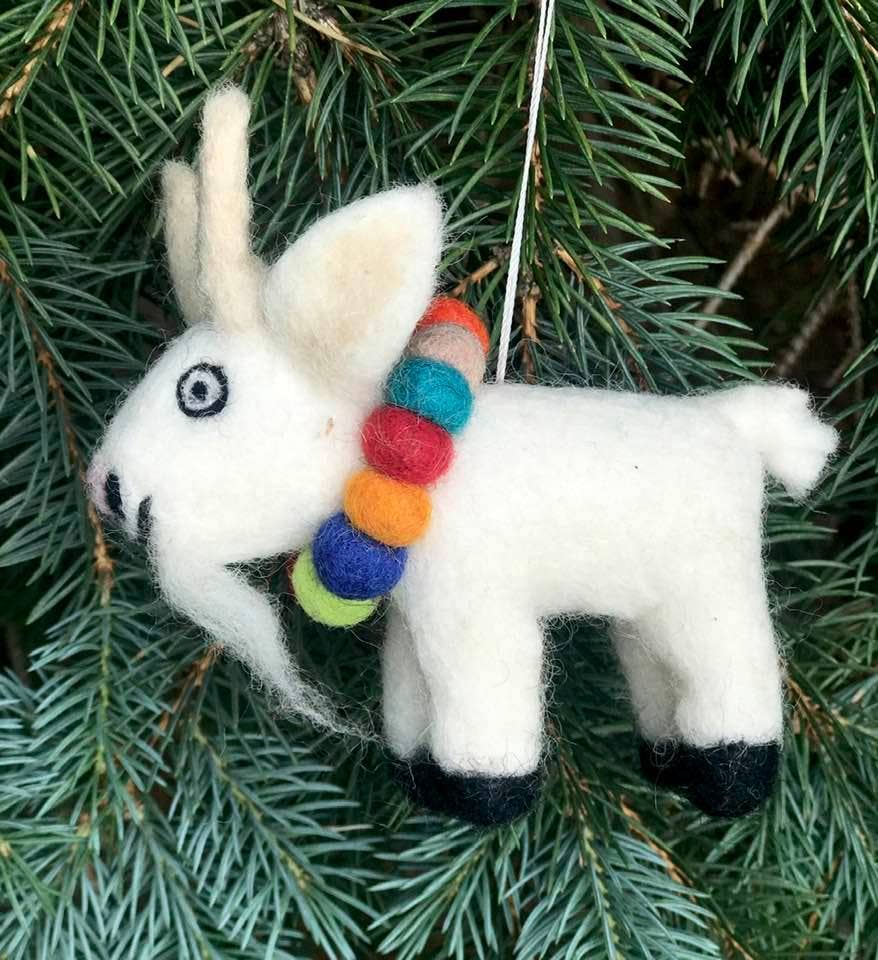 The Winding Road - Ornament - Goat