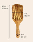Bamboo Switch - Bamboo Paddle Hairbrush - Square | Haircare Bestseller