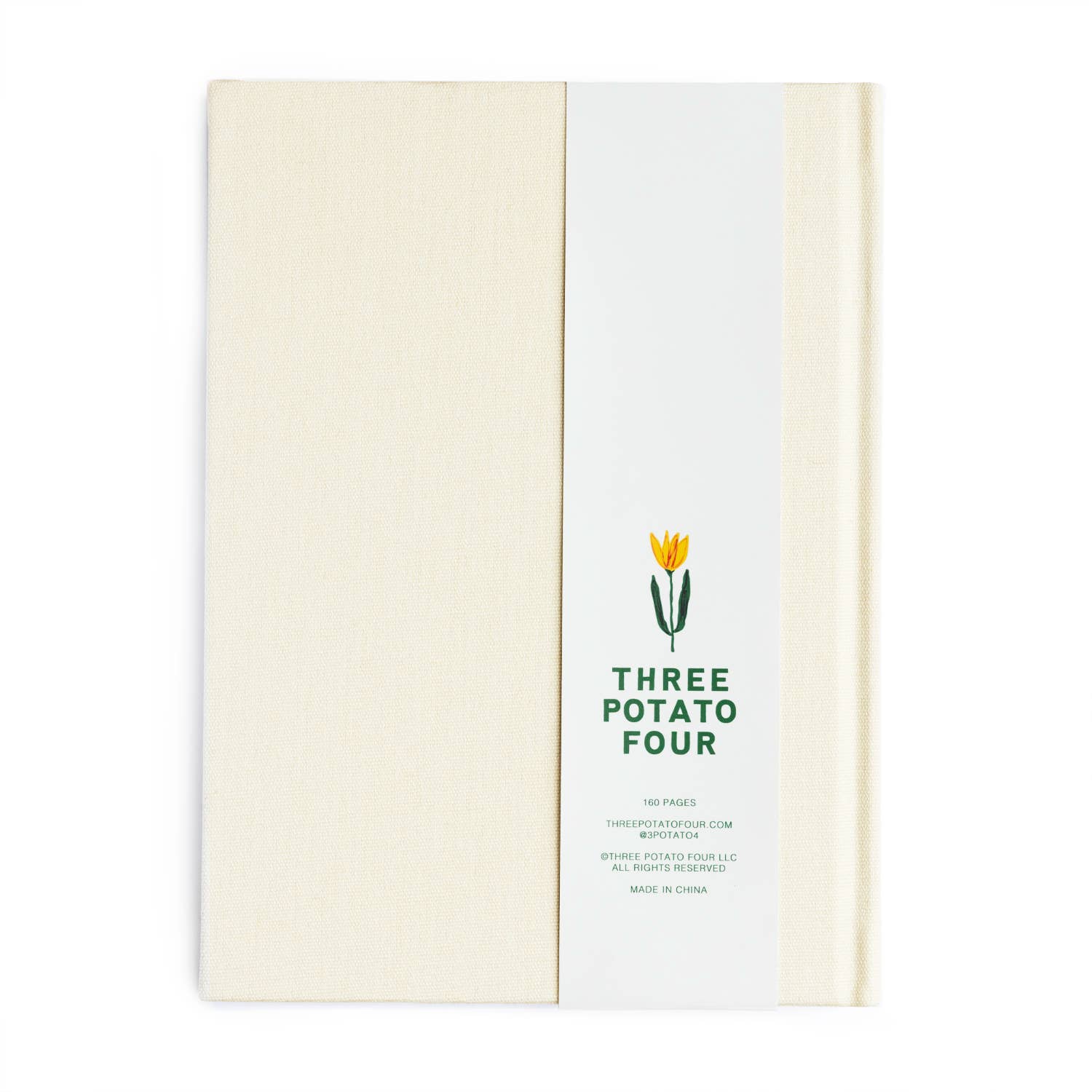 Three Potato Four - Embroidered Journal - Floral