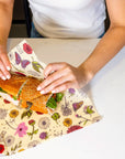 Bee's Wrap - Sandwich Wrap - Meadow Magic, Vegan Wax
