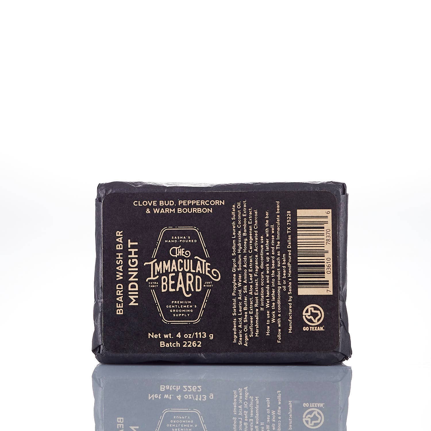 MIDNIGHT Beard Oil | Bourbon, Peppercorn &amp; Clove