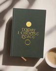 'Today I Choose Peace' Linen Bound Journal