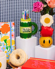 Novelty Ceramic Mug, Pickle Jar