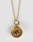 Find Your Way Compass Necklace