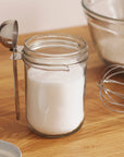 Jarware Coffee Scoop Wide Mouth Mason Jar, Stainless Steel