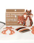 Chipmunk - Embroidery Kit
