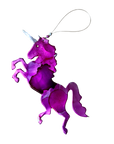 Seatree Studio - Unicorn Ornament - Upcycled Ornamnet