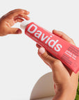 Davids kids+adults premium toothpaste/strawberry watermelon