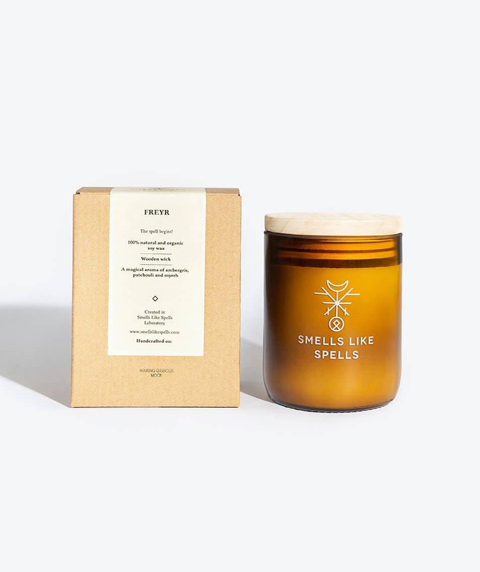 Freyr | Candle with Norse Magic inspired scent | Wealth