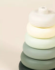 Set of 6 Silicone Stackable Rings