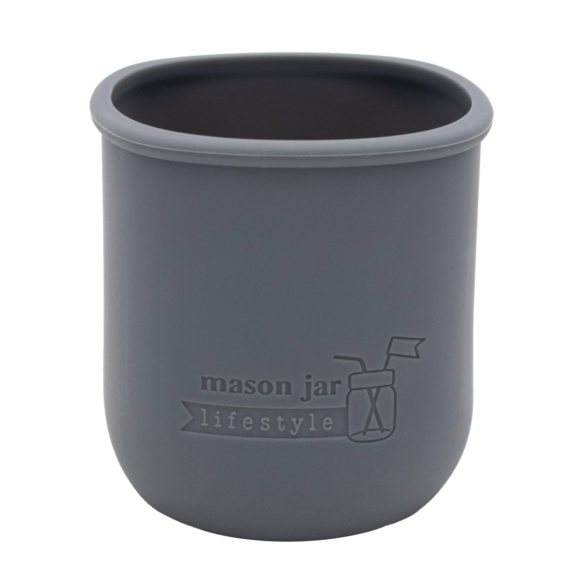 Silicone Sleeve for Regular Mouth Pint 16oz Mason Jars