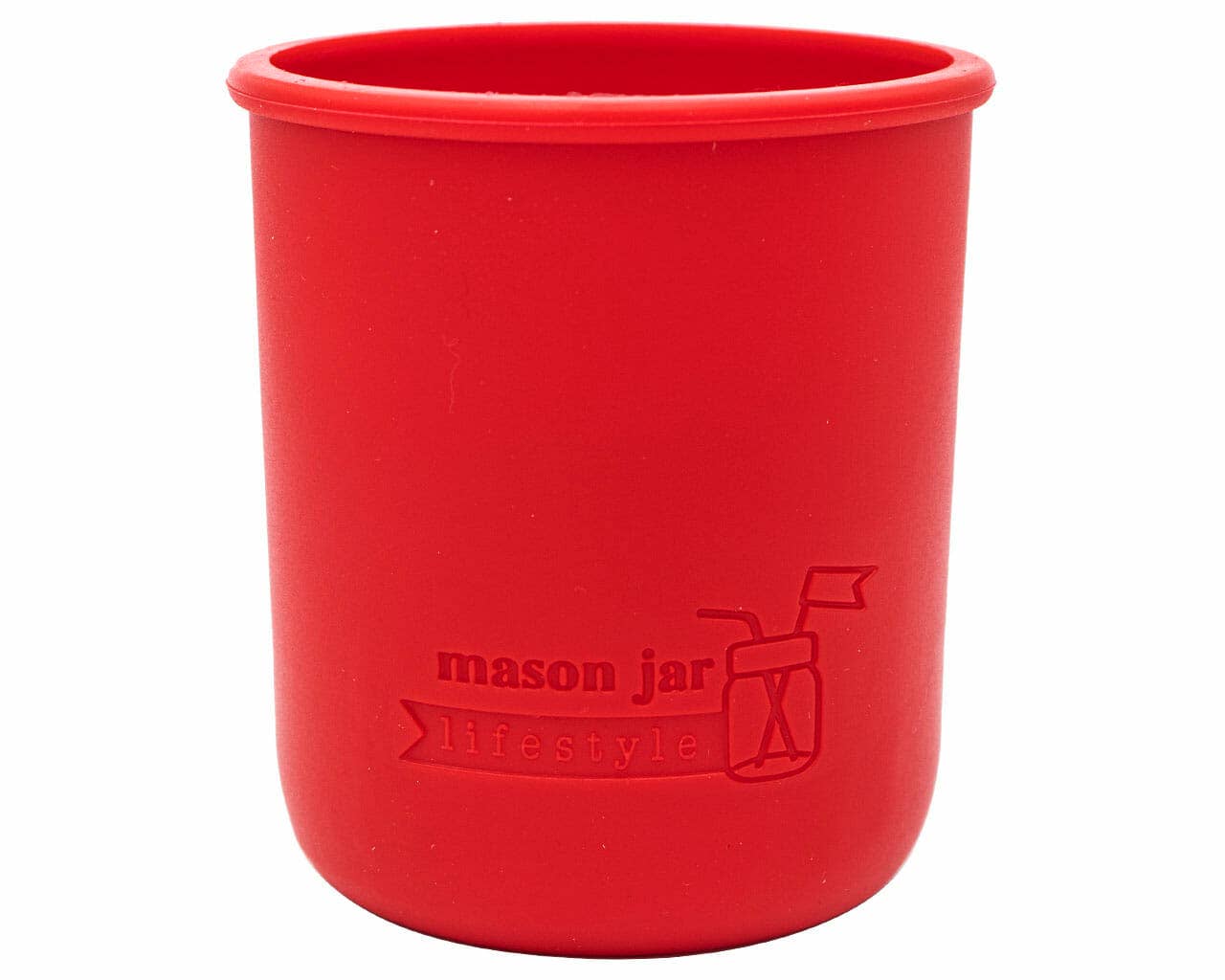 Silicone Sleeve for Wide Mouth Pint 16oz Mason Jars