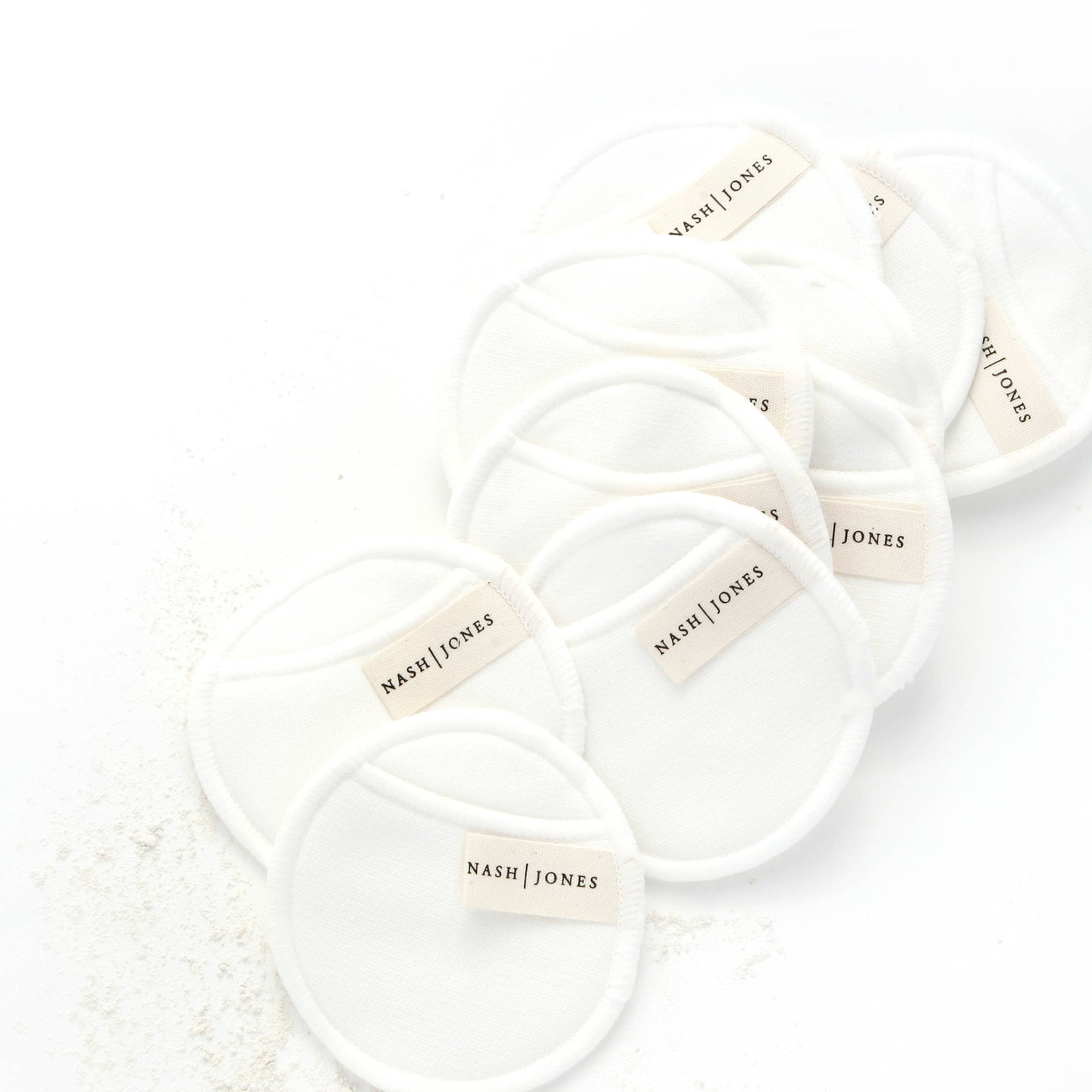 Bamboo and Cotton Reusable Facial Pads