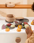 Wooden Fruits Playset