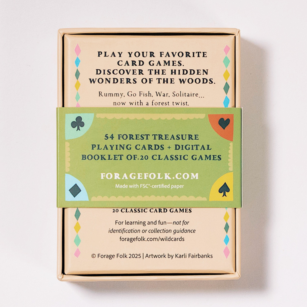 Woodland Treasures Nature Playing Card Deck