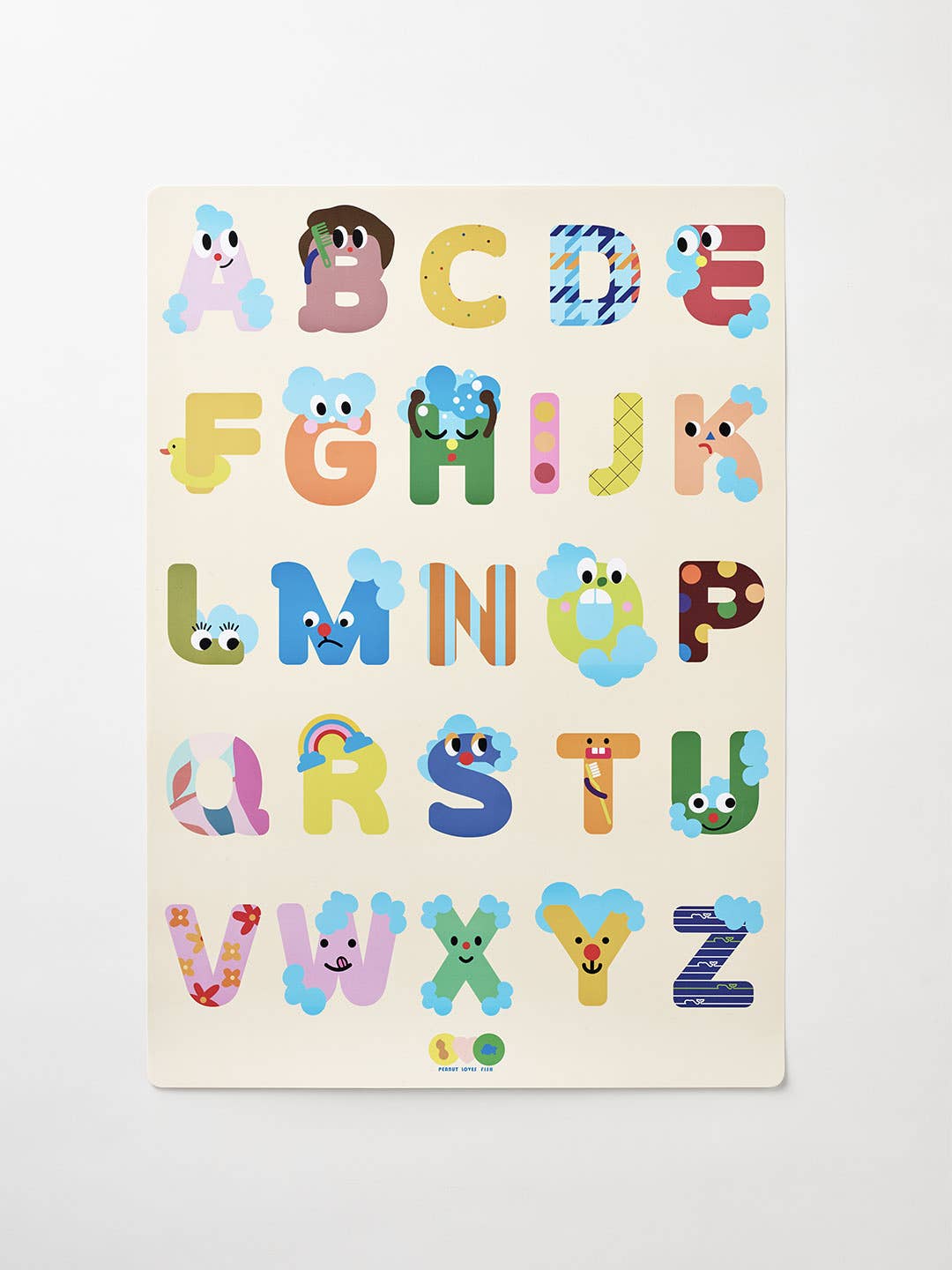 Creative Play Bath Stickers &amp;amp; Poster Set - Alphabet