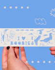 "I heart boobies" Bumper Sticker