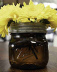 Galvanized Metal Flower Organizer Frog Lid for Mason Jars