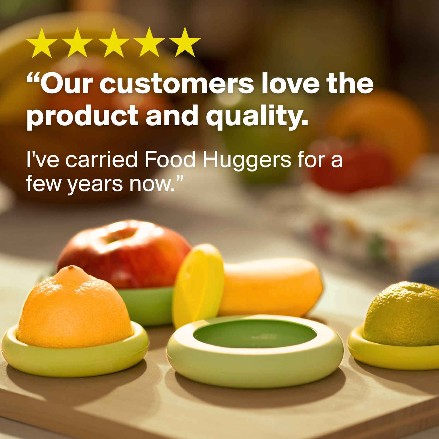 Food Huggers - Sage Green Food Huggers - Set of 5