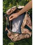 Peregrine Block Print Weekender Bag