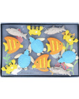 Meri Meri - Under The Sea Kids Valentine's Cards & Erasers Set
