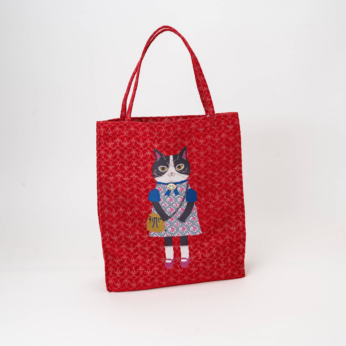 Kusuguru "Honey Bean Princes" Jacquard Tote Premium Chenille