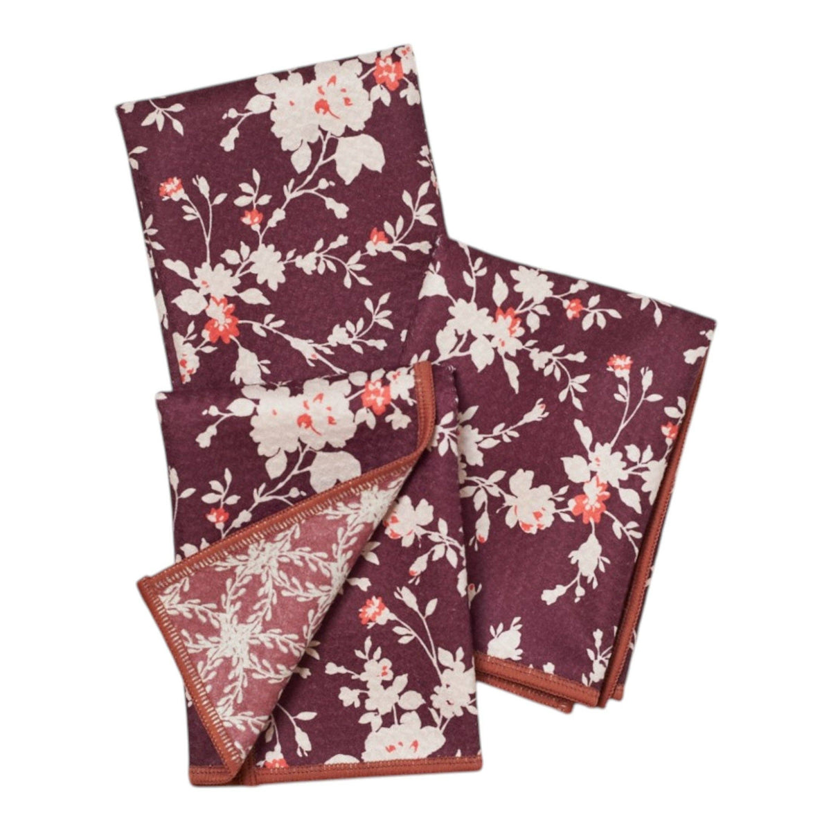 Mighty Mini Towel (Set of 3) Reversible - Signature Collection Pressed Petals