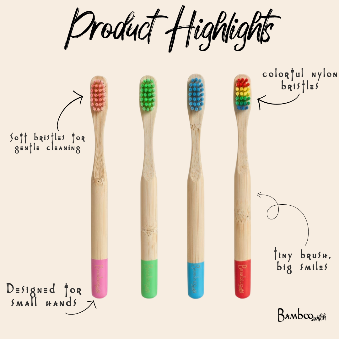 Bamboo Kids Toothbrush