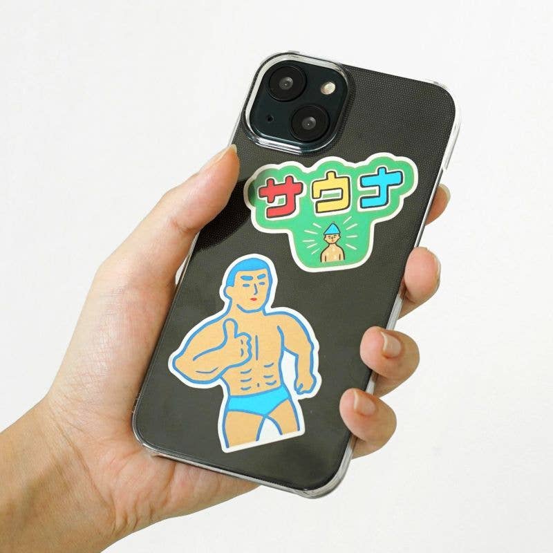 Japanese Retro DieCut Sticker