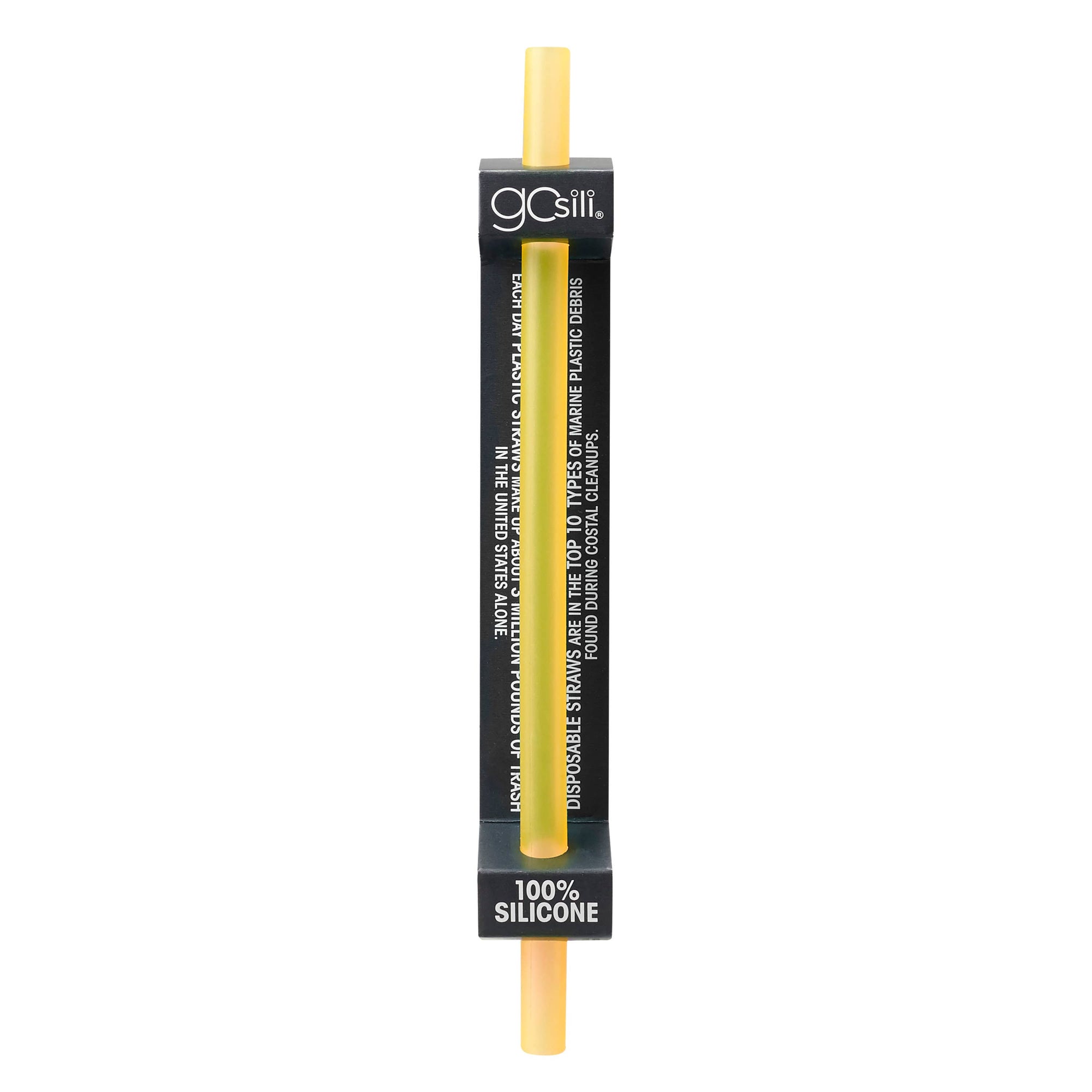 Standard Reusable Silicone Straw 60ct Mini Wing - Assorted