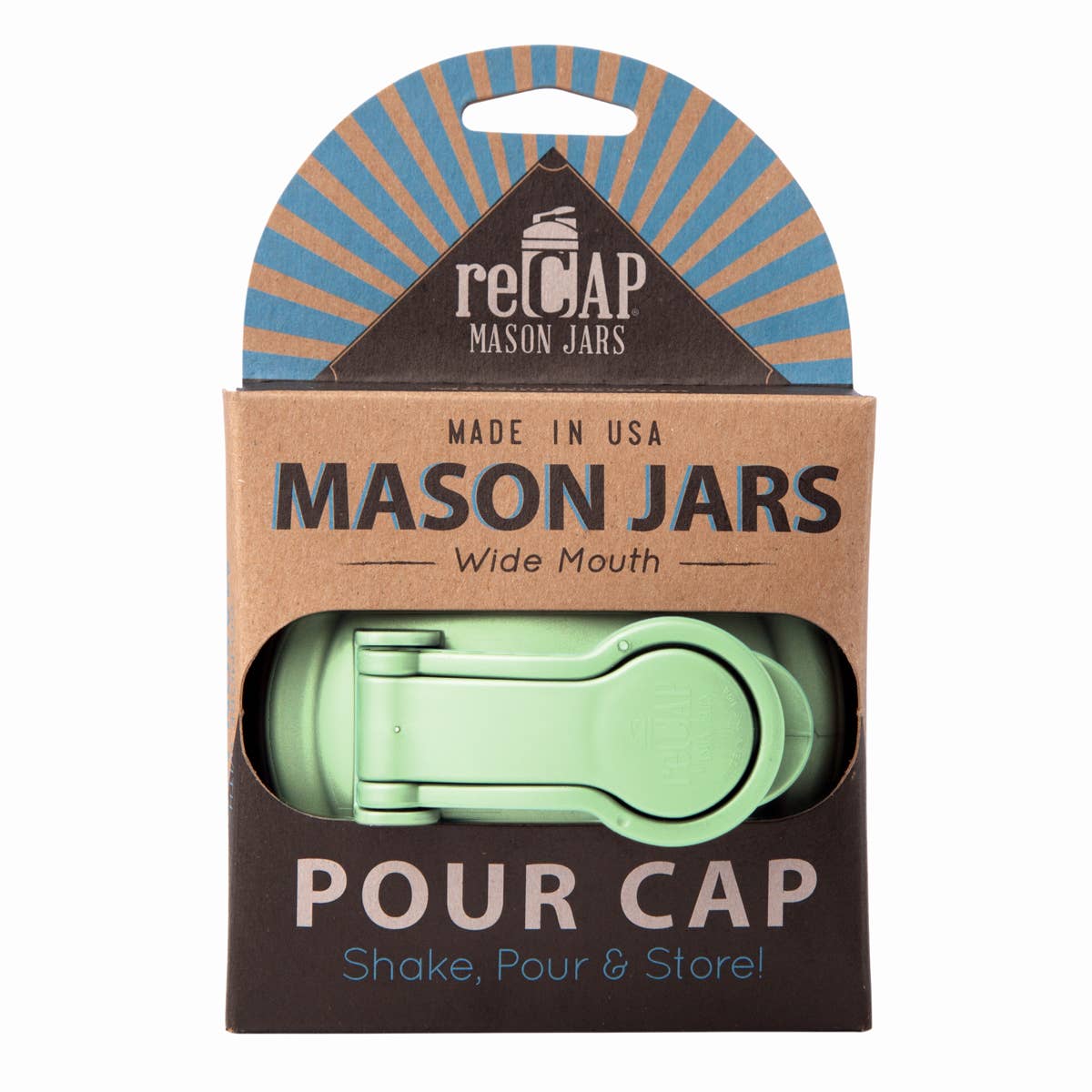 Mason Jar Pour Lid, by reCAP®