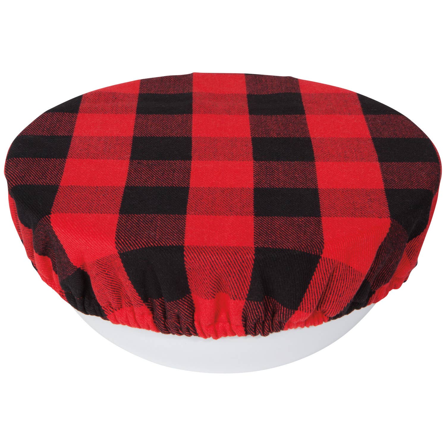 Now Designs by Danica - Red Buffalo Check Bowl Covers Set of 2