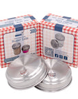 Mason Jar Lifestyle - Sugar Dispensing Stainless Steel Lids for Mason Jars 2 Pack